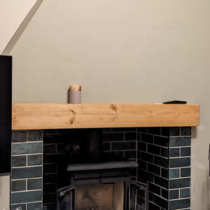 Muebles Rústicos Hechos a Mano <span class=keywords><strong>de</strong></span> <span class=keywords><strong>Madera</strong></span> Maciza, Repisa Flotante <span class=keywords><strong>de</strong></span> <span class=keywords><strong>Madera</strong></span> Reciclada <span class=keywords><strong>para</strong></span> Montar en la Pared, <span class=keywords><strong>para</strong></span> Decoración del Hogar y Almacenamiento - Product Image 6