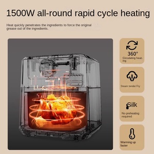 Nueva <span class=keywords><strong>Freidora</strong></span> <span class=keywords><strong>de</strong></span> <span class=keywords><strong>Aire</strong></span> Eléctrica Visual SURE Ishizaki Hideo 2024 <span class=keywords><strong>de</strong></span> Japón, 5L, Totalmente Automática, Gran Capacidad, Multifuncional, 1 Año <span class=keywords><strong>de</strong></span> Garantía para el Hogar - Product Image 2