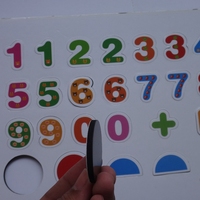 Neue Maßgefertigte Umweltfreundliche Anime-Style Lernspielzeuge Gummi Buchstaben Zahlen Magnetische Aufkleber Bunte 123 Kühlschrankmagnete