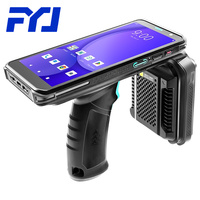 FYJ F9826R UHF RFID lecteur de poche Android 11 4 + 64 Go 1D/2D lecteur de codes à barres IP65 robuste entrepôt RFID PDA