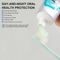 Fabricant de dentifrice OEM UUKKG - Dentifrice blanchissant à la nicotinamide sur mesure, marque privée, nettoyage en profondeur des taches, haleine fraîche