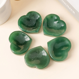 Cuenco de Cristal de <span class=keywords><strong>Aventurina</strong></span> Natural con Forma de Corazón y Luna para Limpieza Energética, Sanación, Reiki, Decoración del Hogar y Meditación, Venta al Por Mayor - Product Image 5