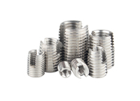China Stainless Steel/Carbon Steel Metric Self Tapping Threaded Slotted Inserts-GS Certified 3-Year Warranty