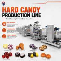 TGmachine Nieuwe Automatische Hard Candy Productielijn PLC Hard Boiled Candy Machine Fabrikant