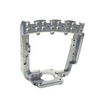 Carcasa Mecánica Robótica de Aluminio Anodizado de Alta Precisión, 5 Ejes, Personalizada, para Robots de Fresado y Torneado CNC