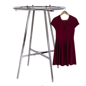 Viet Nam Made Custom Steel Bending Stamping Punching Welding Round Clothing Retail <b>Display</b> <b>Rack</b> Metal Shelves - Product Image 1