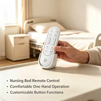 Control Remoto para Cama de Hospital JCXK de 12 Teclas, Diseño y Desarrollo de Funciones Personalizadas OEM ODM
