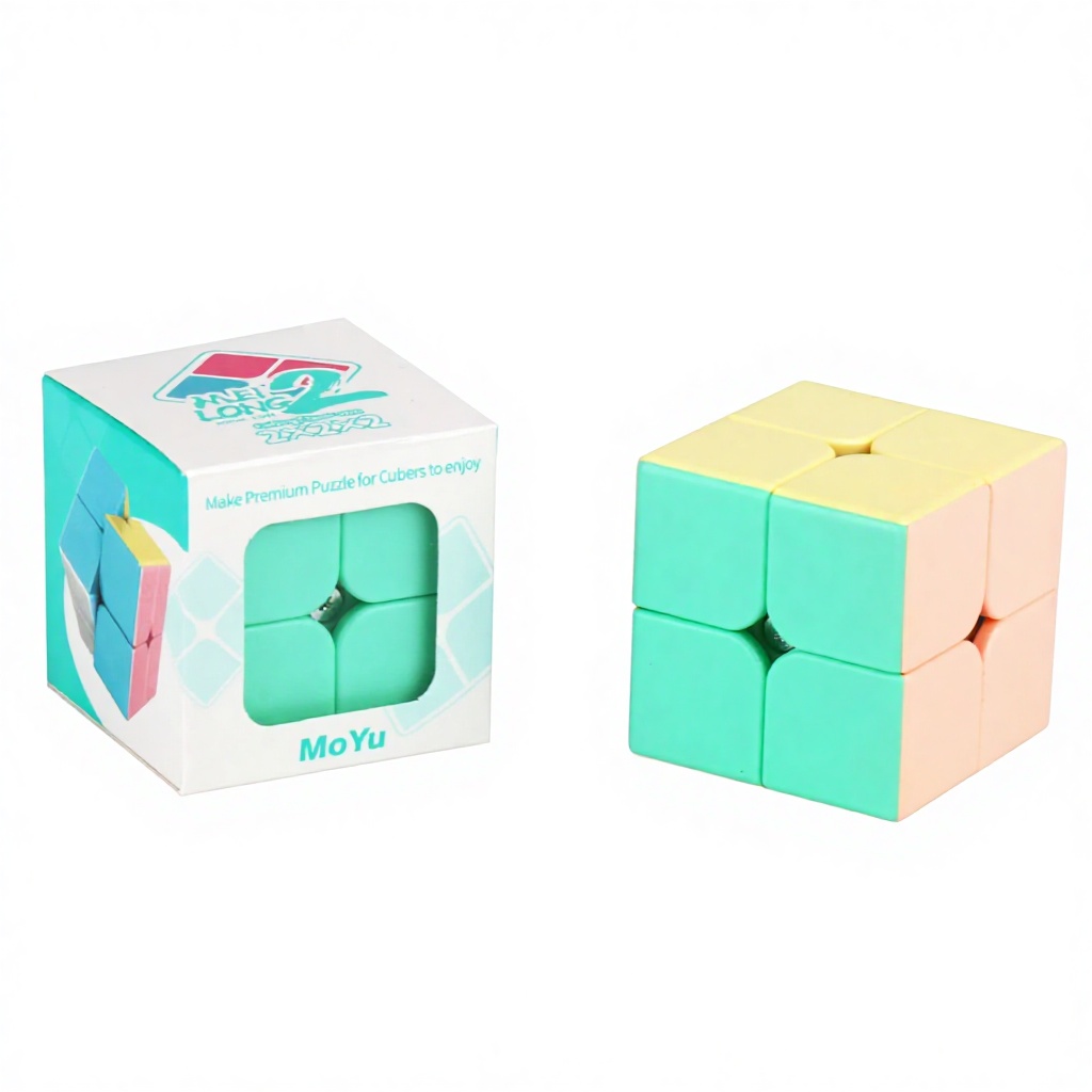 Cubo de Rubik-macaron 3x3-1 pieza-en caja