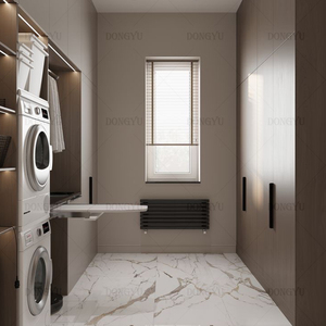 Armoire de buanderie moderne au design populaire avec porte en laque MDF Design personnalisé pour machine à laver et sèche-<span class=keywords><strong>linge</strong></span> - Product Image 4