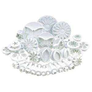 Fondant-estampilla de galletas para decoración de pasteles, molde de repostería para decoración de pasteles, con forma de corazón, hoja de flores, Sugarcraft, 33 Uds. - Product Image 1