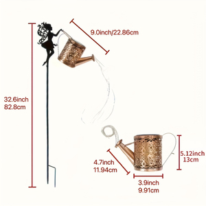 <strong>Solar</strong> Fairy Water Bottle <strong>String</strong> Lamp Can Fairy <strong>Lights</strong> LED Patio Yard Flowerbed Outdoor Garden Decor Hanging Lantern - Product Image 6