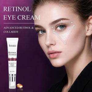 Crème pour les yeux à la vitamine E nourrissante, au rétinol et aux peptides, sans cruauté, sans alcool, non comédogène, marque privée - Product Image 1