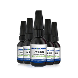 Premium UV Adhesive for <b>Glass</b> Metal Crystal Acrylic Bonding Clear <b>Glue</b> One Part Rapid Curing Strong Adhesion - Product Image 2
