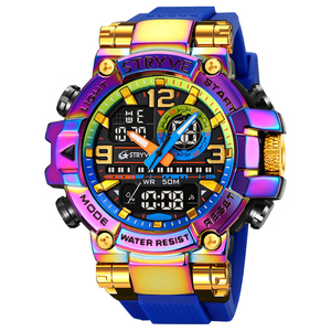 Relojes Deportivos para Hombre STRYVE Marca 2023 Resistentes al Agua y a Golpes con Doble Pantalla Fecha Automática Reloj Digital Masculino de Pulsera Reloj - Product Image 5