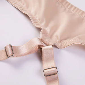 <span class=keywords><strong>Reggiseno</strong></span> con Chiusura Frontale Senza Imbottitura con Ferretto di Supporto per Seno Abbondante <span class=keywords><strong>Minimizer</strong></span> Plus Size - Product Image 6