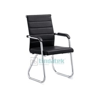 Chaise de bureau robuste Foshan sans roulettes en tissu maillé pour réunions, réceptions, visiteurs, événements et conférences