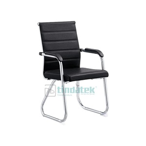 Chaise de <span class=keywords><strong>bureau</strong></span> robuste Foshan sans roulettes en tissu maillé pour réunions, réceptions, visiteurs, événements et conférences - Product Image 4
