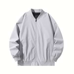 Ropa de <span class=keywords><strong>primavera</strong></span> Chaqueta de <span class=keywords><strong>hombre</strong></span> de tela de poliéster Logotipo personalizado Chaqueta de <span class=keywords><strong>primavera</strong></span> en blanco de alta calidad Hombres - Product Image 5