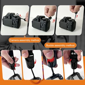 Quick Release Buckle Hand Strap Phone Wrist Strap Polyester Material Comfortable for DSLR SLR Camera and Phone Strap - Product Image 5