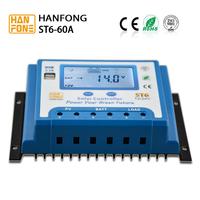 Contrôleur de Charge solaire Pwm 12V 24V 40a double Port Usb contrôleur de Charge solaire Protection basse/surtension avec affichage