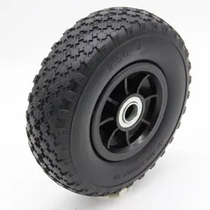 8inch 2.80/2.50-4 PU foam wheel of handtruck polyurethane wheel