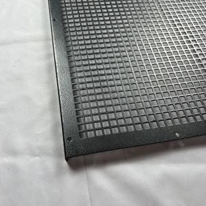 QW2 unique 15 pouces 1.2*724*527mm rvb LED éclairage maille haut-parleur <span class=keywords><strong>Net</strong></span> couverture gril Barbecue accessoires - Product Image 3