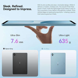 แท็บเล็ต Blackview MEGA 5 ขนาด 12 นิ้ว ระบบ Android 15 Octa-Core Wi-Fi หน้าจอสัมผัสแบบ Capacitive รุ่น Global - Product Image 4