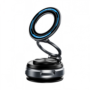 Support de téléphone magnétique à ventouse pour tableau de bord de voiture, anti-vibrations, 360 degrés, pour cadeau - Product Image 5