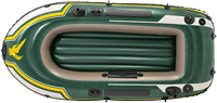 Bateau gonflable pliable à 2 places en PVC pour l'extérieur