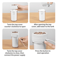 Humidificateur à brume froide intérieur/extérieur 250 ml, aromathérapie, veilleuse LED à changement de couleur, électrique USB, direct usine