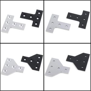 Plaque de réparation en forme de T robuste Supports de plaques de réparation plates en acier au carbone - Product Image 4