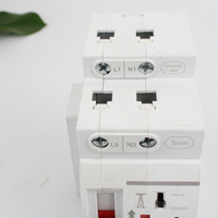 Interruptor de Transferencia Automática de Doble Potencia 123/YUYE YES1-63, Tamaño Más Pequeño, 2P 63A, PC, Montaje en Riel DIN, para Industrias Eléctricas