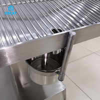 Table d'opération vétérinaire OSCAT ET-5 chauffante en acier inoxydable 304, température constante, AC 110-220V, garantie à vie pour chats