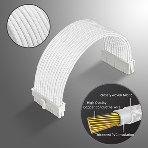 منتج جديد كولمون C200EX كابل ARGB كمبيوتر مكتبي <span class=keywords><strong>3</strong></span>*8 دبوس مع إضاءة نيون LED مرن يدعم 5 فولت ARGB تزامن مزود طاقة كهربائية تمديد كابل rgb كمبيوتر مكتبي ووحدة معالجة الرسوميات - Product Image 4