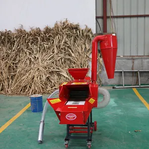 Máquina multifuncional para ração de gado e ovelhas, cortador de grama, canudo e feno fresco