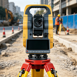 เครื่องวัดมุมอิเล็กทรอนิกส์ HTS-720 กำลังขยาย 30 เท่า ความแม่นยำ 1 วินาที Hi-target Smart Android Total Station IP66 เครื่องมือสำรวจ - Product Image 6