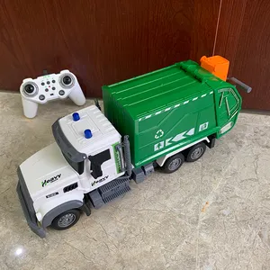 Hot Selling Fernbedienung Abfall wirtschaft Müllwagen 2,4 GHz 11 Kanäle Recycling Müllwagen Spielzeug