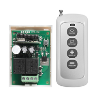 Controlador de Motor Inalámbrico RF DC12-24V, Interruptor de Dirección de Motor para Actuador Lineal, Puerta Corredera, Persiana Enrollable