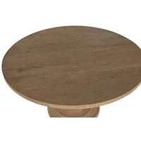 Table à manger MANGO 140x140x77cm (Prof. 140cm) avec pieds tournés