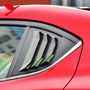 Cubiertas para Ventanas Laterales de ABS para <span class=keywords><strong>Mazda</strong></span> <span class=keywords><strong>3</strong></span> M3 Axela 2014 2015 2016 2017 <span class=keywords><strong>2018</strong></span>, 2 Piezas, <span class=keywords><strong>Accesorios</strong></span> para Automóviles - Product Image 2
