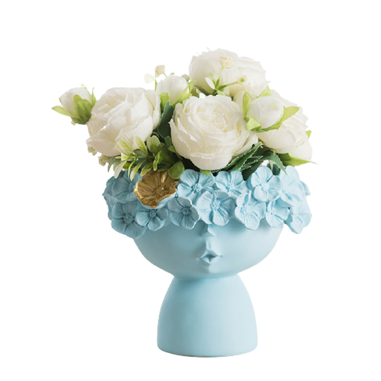 Скандинавский современный роскошный Настольный Декор абстрактный герой каучуковые вазы для домашнего декора