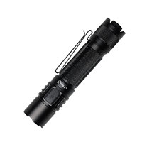 USB C Rechargeable XHP50B LED Torche Super Lumineux 3800lm Double Interrupteur Puissant Tactique Lampe de Poche Corps en Alliage d'Aluminium IP68 Évalué