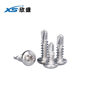 สกรูเจาะยึดอัตโนมัติ Xinsheng Hardware 410 สแตนเลสสตีล หัวกลม ฟิลลิปส์ ขนาดอิมพีเรียล สำหรับงานโลหะ - Product Image 4