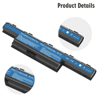 10.8v 4400mAh 48WH 6 Cellules Batterie pour Acer Aspire 4741G 4743G 4750G 4250 4251G 4251Z 4251 4252 AS10D31 AS10D3E AS10D73