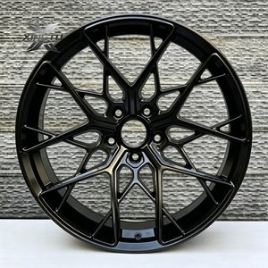 Jantes en aluminium XINGTU en stock, personnalisables en usine, légères, <span class=keywords><strong>19</strong></span> <span class=keywords><strong>pouces</strong></span>, 5 trous, design rotatif, pour voiture de tourisme Citroën C4L - Product Image 4