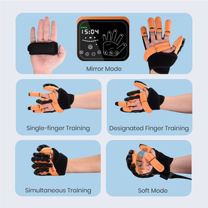 Gant de rééducation pour entraînement miroir, thérapie thermique électrique, exercice de flexion-extension des 5 doigts, pour la récupération post-AVC, gauche et droite - Product Image 4