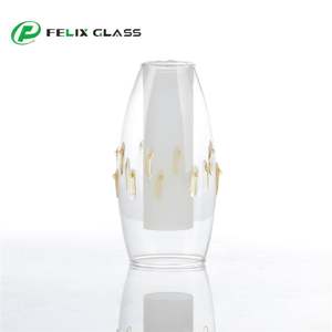 Lámpara de Techo de Vidrio Borosilicato 3.3 de Doble Pared, Diseño Único, LED Regulable, Garantía de 3 Años, Control Táctil/Remoto, OEM - Product Image 5