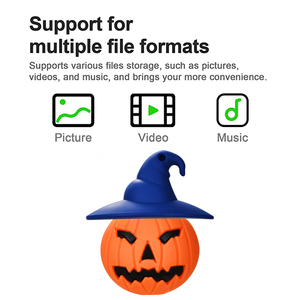 2.0 USB รูปฟักทอง8GB 16GB 32GB 64GB แฟลชไดรฟ์ USB สติ๊กปากกาไดรฟ์ USB <span class=keywords><strong>4</strong></span> En 1แล็ปท็อปคอมพิวเตอร์พีซี - Product Image 5