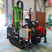 Machine de forage de puits d'eau Hongrun 25HP, petite foreuse sur chenilles, diesel hydraulique, petite machine de forage