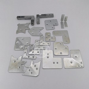 Support d'angle en aluminium Autonomy 14, durable, pour la décoration intérieure, connecteur de quincaillerie pour portes et fenêtres - Product Image 3